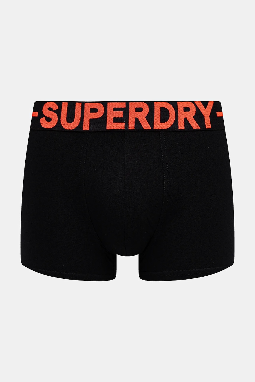 Боксеры Superdry 3 шт мужские цвет чёрный M3110450B-13A Боксеры Superdry 3 шт мужские цвет чёрный M3110450B-13A
