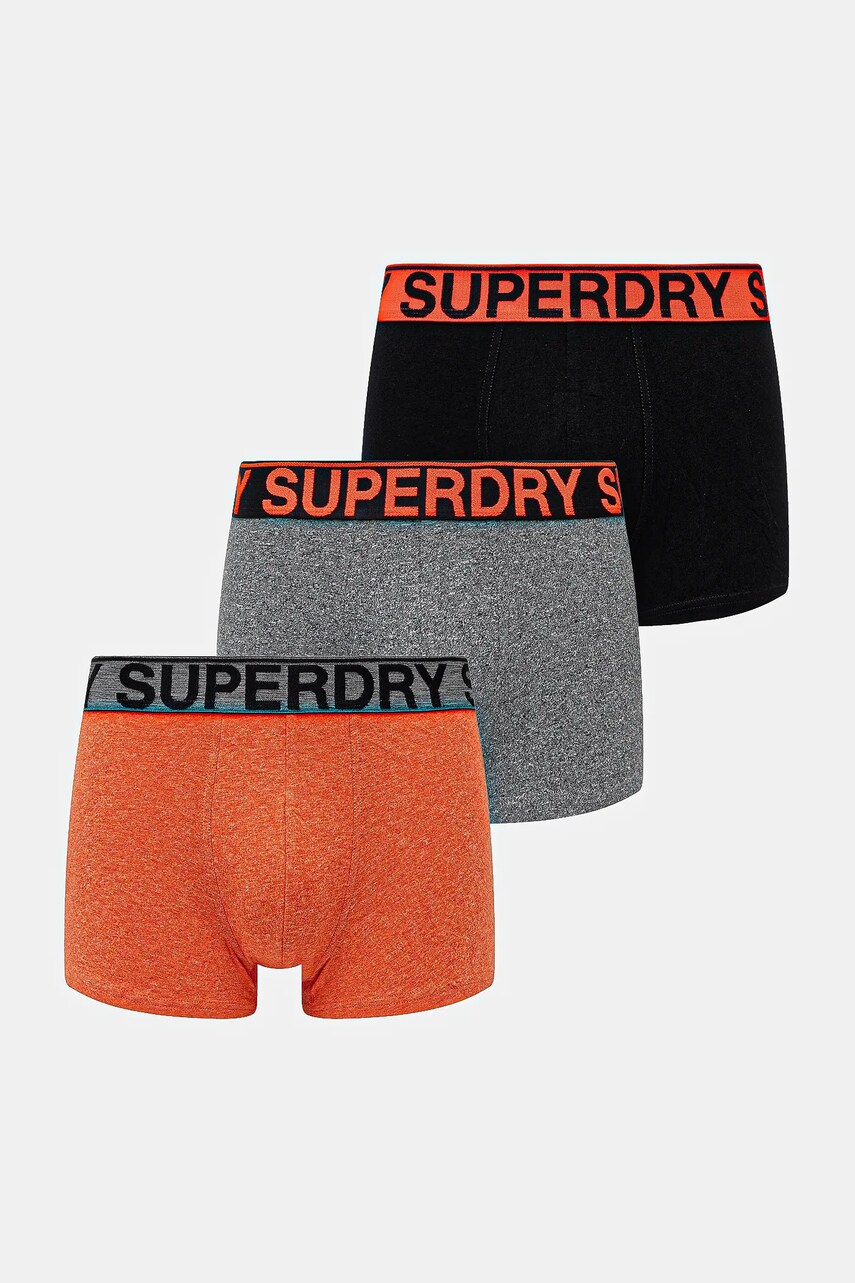 Superdry boxeri 3-pack bărbați, M3110450B-1MZ