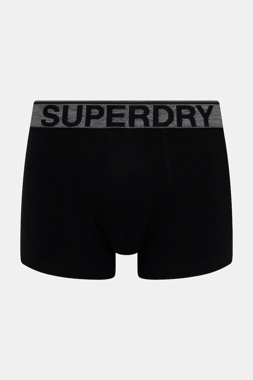Боксеры Superdry 3 шт мужские цвет чёрный M3110450B-C4Y Боксеры Superdry 3 шт мужские цвет чёрный M3110450B-C4Y