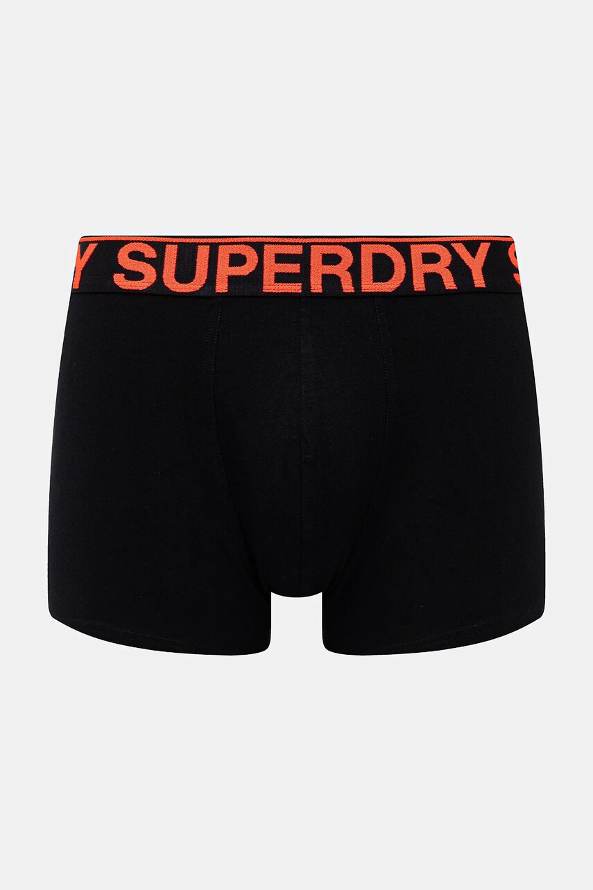 Боксеры Superdry 2 шт мужские цвет чёрный M3110453A-CS4 Боксеры Superdry 2 шт мужские цвет чёрный M3110453A-CS4
