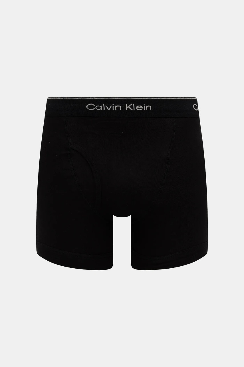 Levně Bavlněné boxerky Calvin Klein Underwear 3-pack zelená barva, 000NB4002A