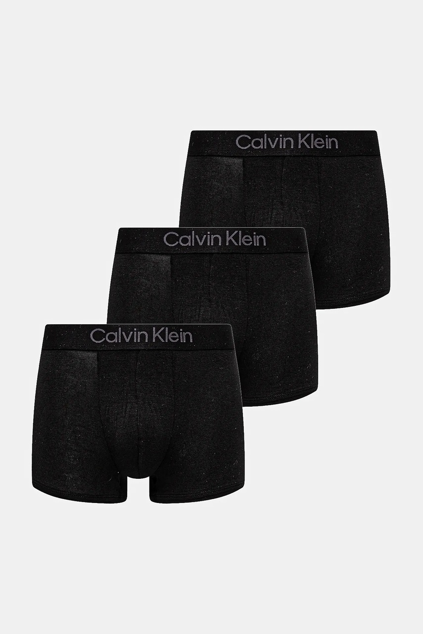 Levně Boxerky Calvin Klein Underwear 3-pack černá barva, LV00NB4192