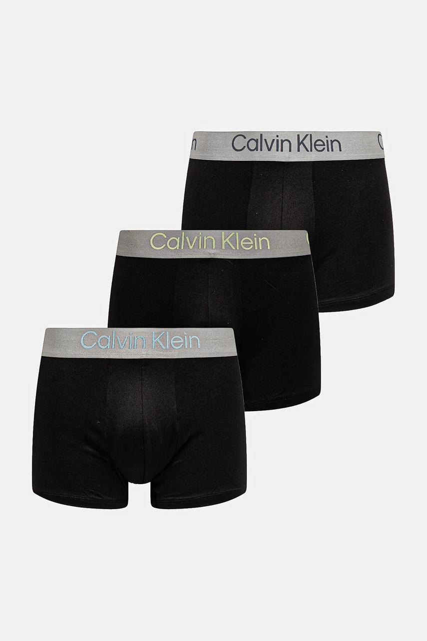 Levně Boxerky Calvin Klein Underwear 3-pack černá barva, LV00NB4269