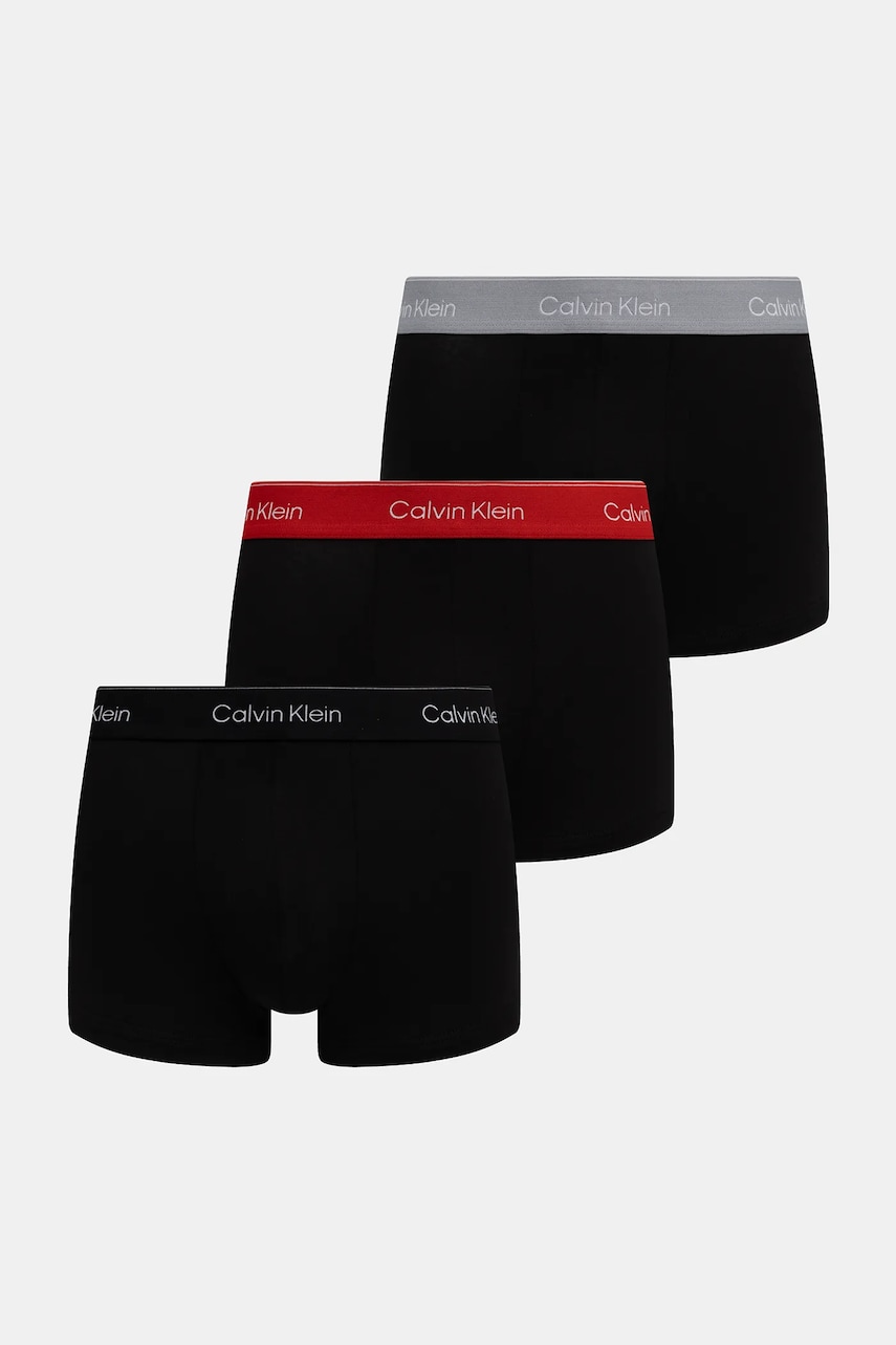 Levně Bavlněné boxerky Calvin Klein Underwear 3-pack bílá barva, LV00NB4389