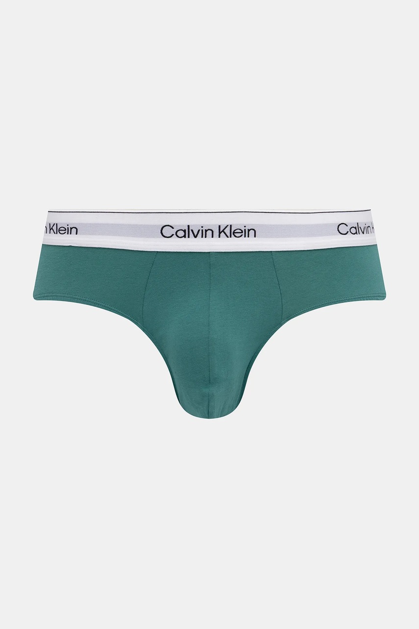 Слипы Calvin Klein Underwear 3 шт мужские цвет зелёный LV00NB4388