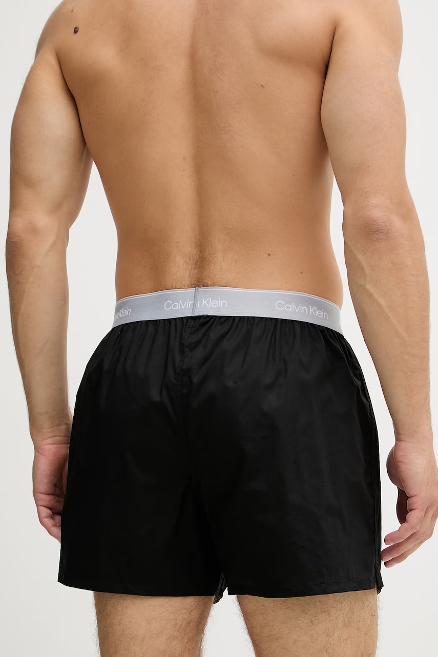 Calvin Klein Underwear voľné boxerky pánske bavlnené s elastanom 3-pak