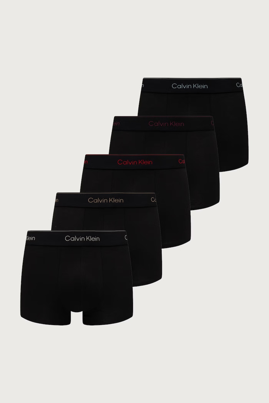 Calvin Klein Underwear  boxerky pánske bavlnené s elastanom 5-pak