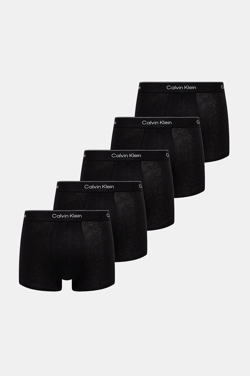

Боксерки Calvin Klein Underwear (5 чифта) в черно LV00NB4393, Черен