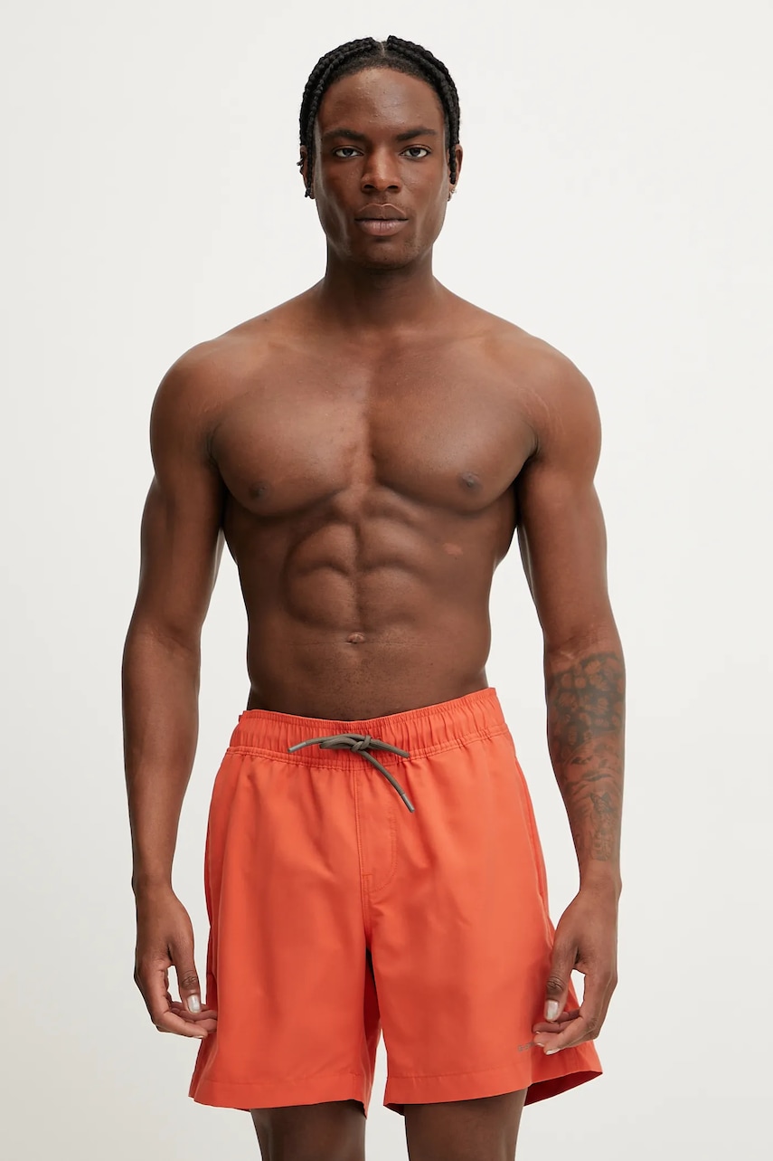 G-Star pantaloni scurți de baie culoarea portocaliu, D26202-A505