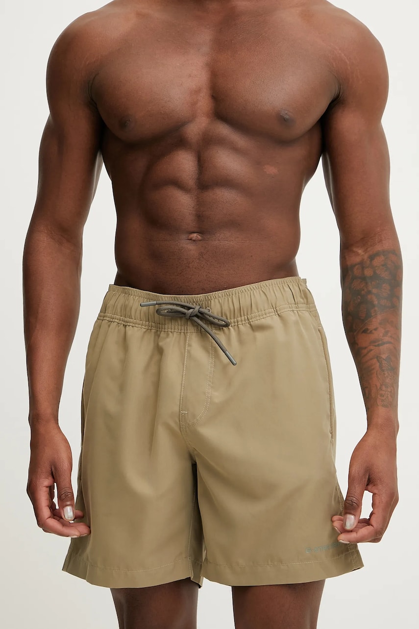 G-Star Raw pantaloni scurti de baie culoarea verde, D26202-A505