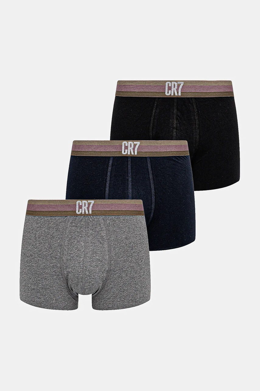 CR7 Cristiano Ronaldo boxeri 3-pack barbati, culoarea roz, 8100-49-711
