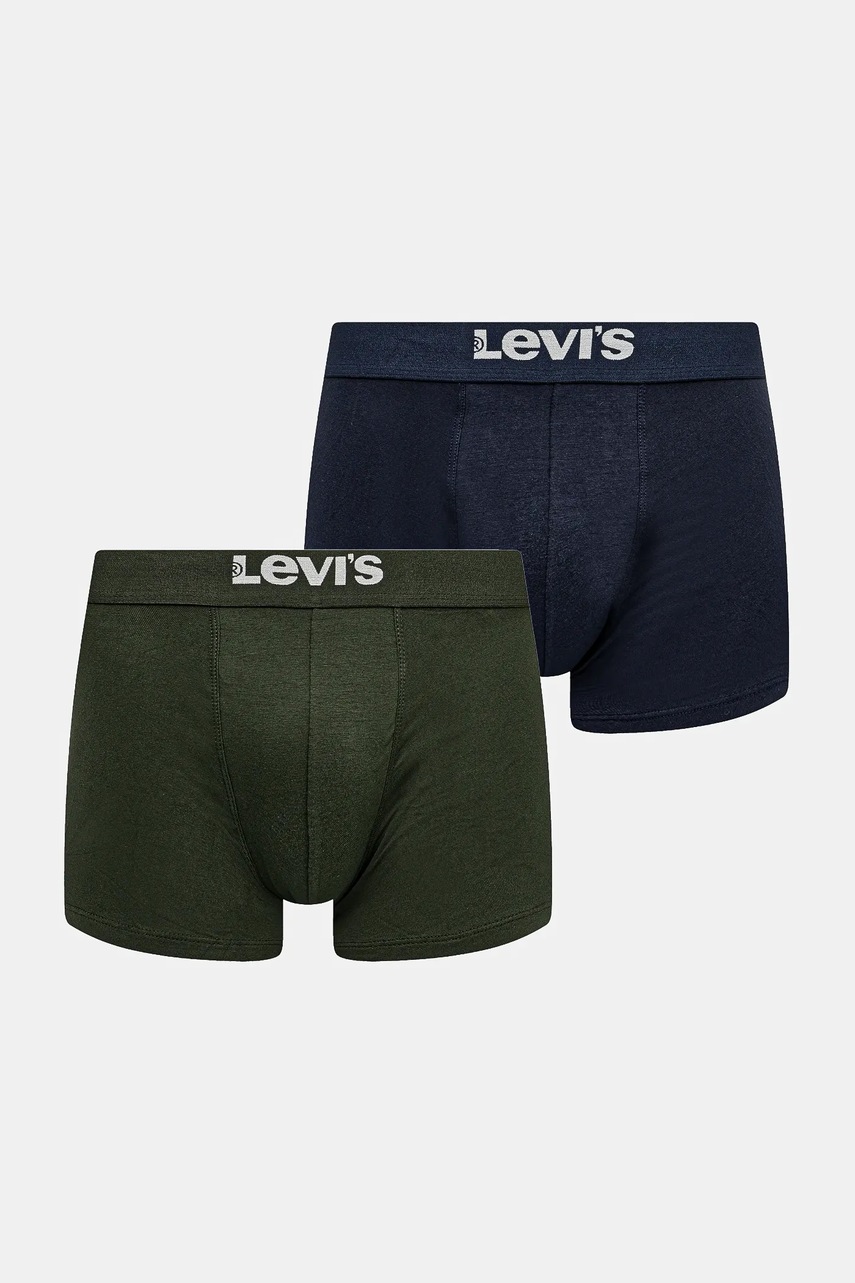 Levi\'s boxeri 2-pack culoarea albastru marin, 37149-1089
