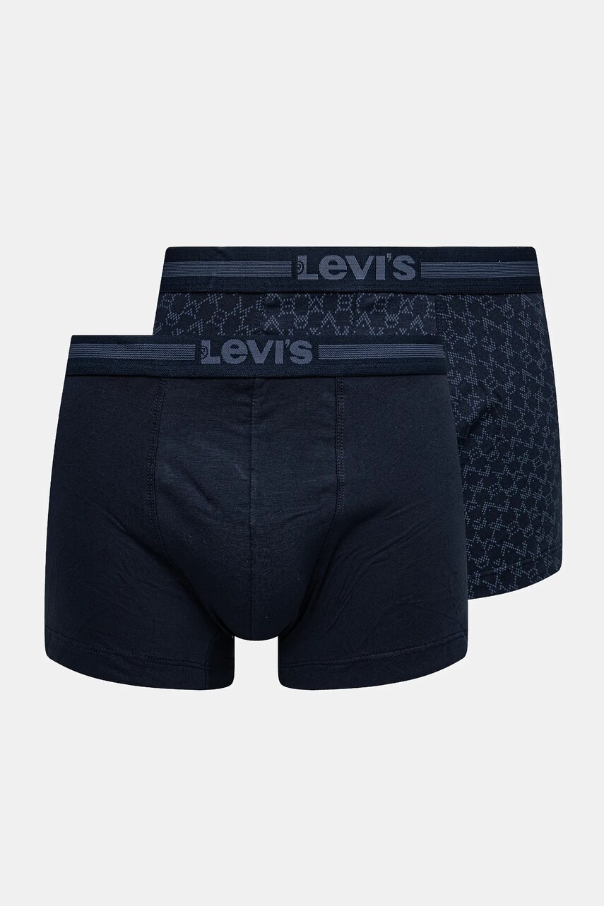 Levi\'s boxeri 2-pack culoarea albastru marin, 37149-1114