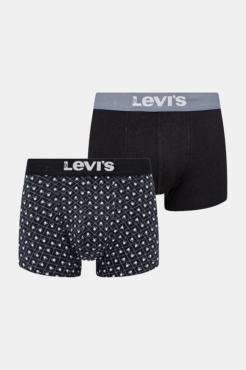 Levi\'s boxeri 2-pack culoarea negru, 37149-1126