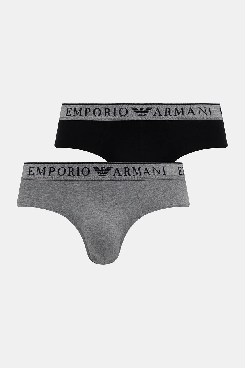 Emporio Armani Underwear slip 2-pack culoarea negru, EM000251 AF10776