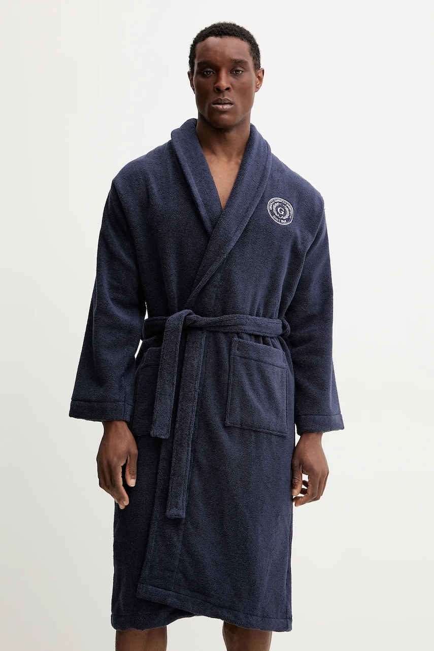 Gant halat culoarea bleumarin, 856006503