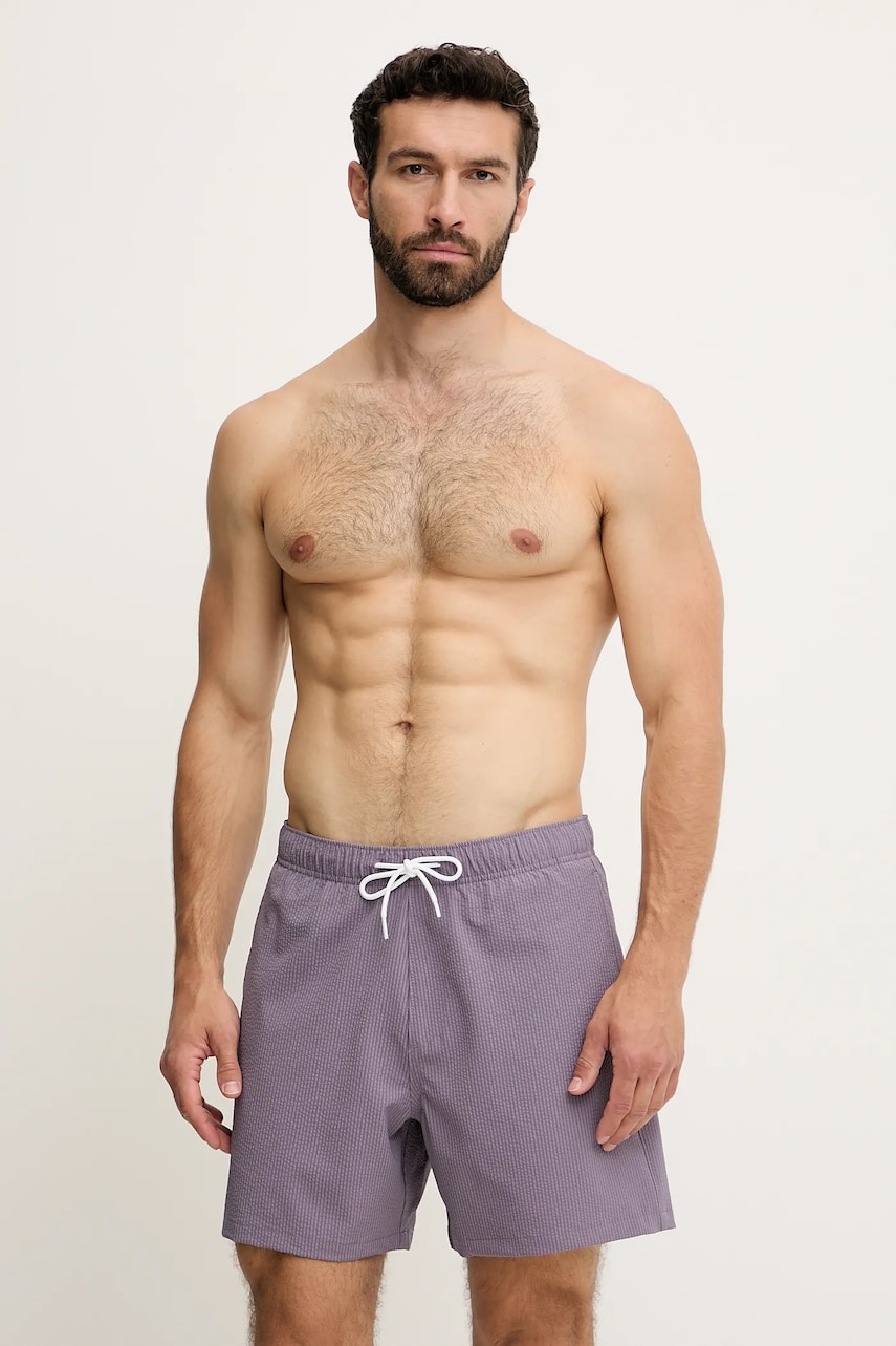 Hollister Co. pantaloni scurți de baie culoarea violet, KI333-5030