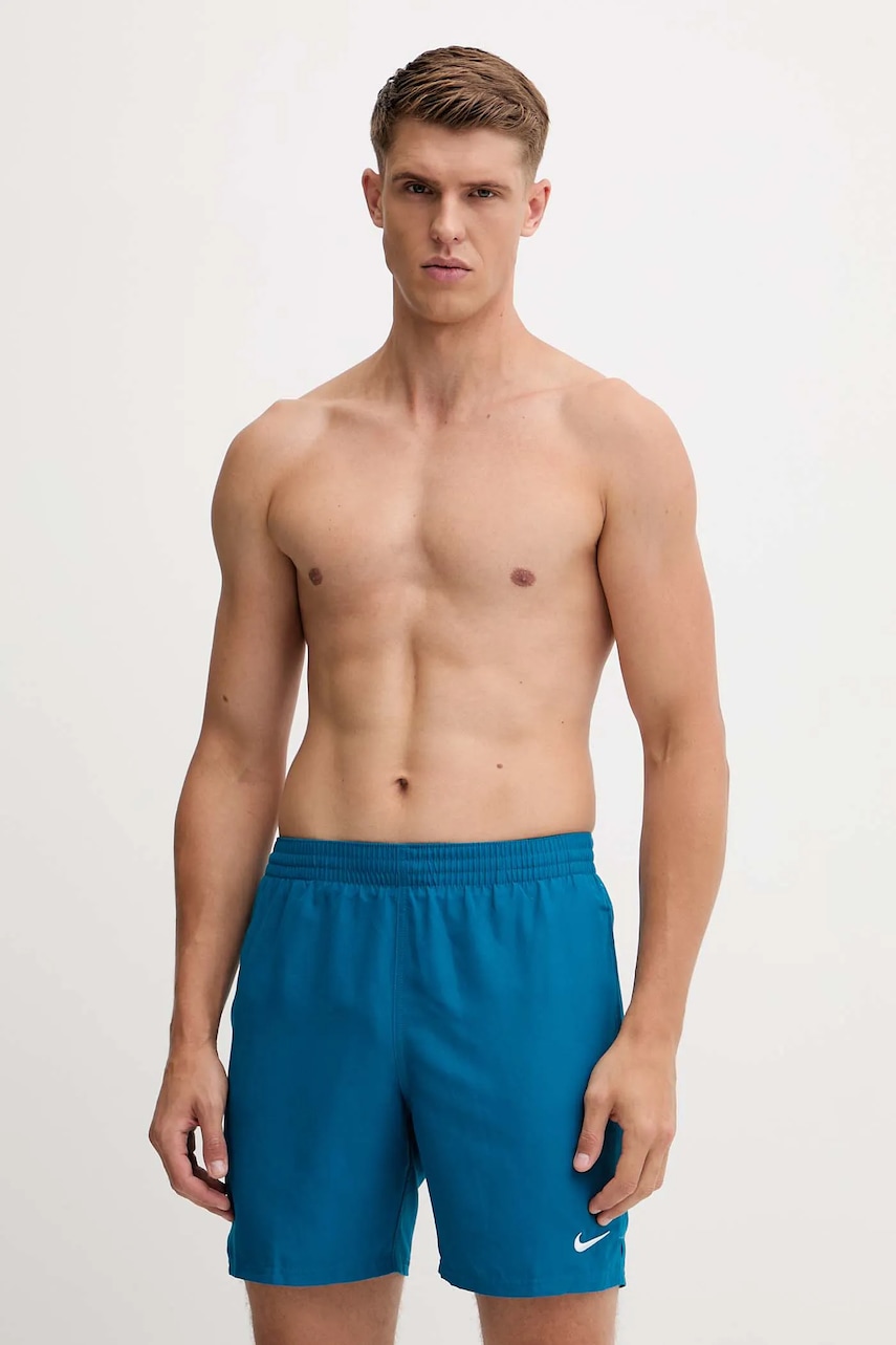 Nike pantaloni scurți de baie culoarea roșu, NESSF559