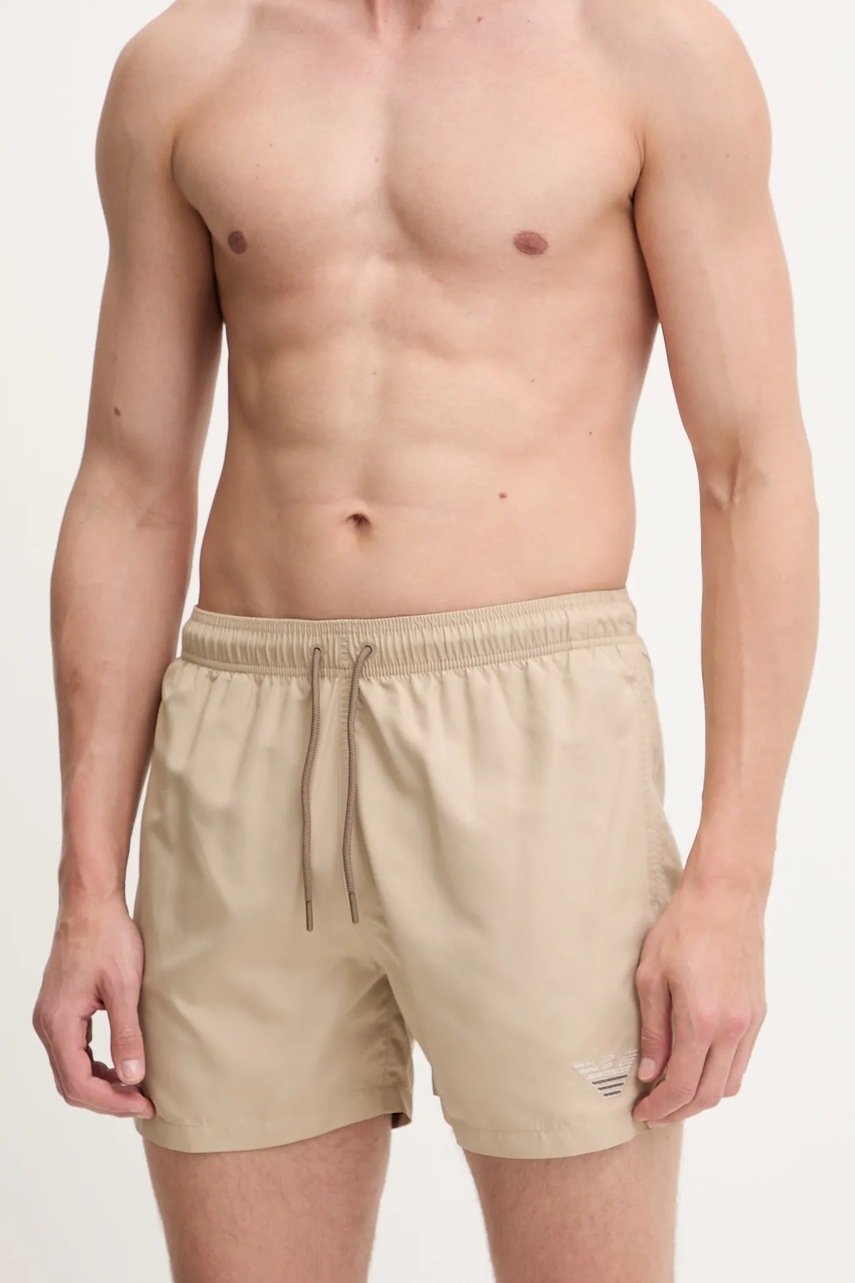 Купальные шорты Emporio Armani Underwear цвет бежевый EM000583 AF12334