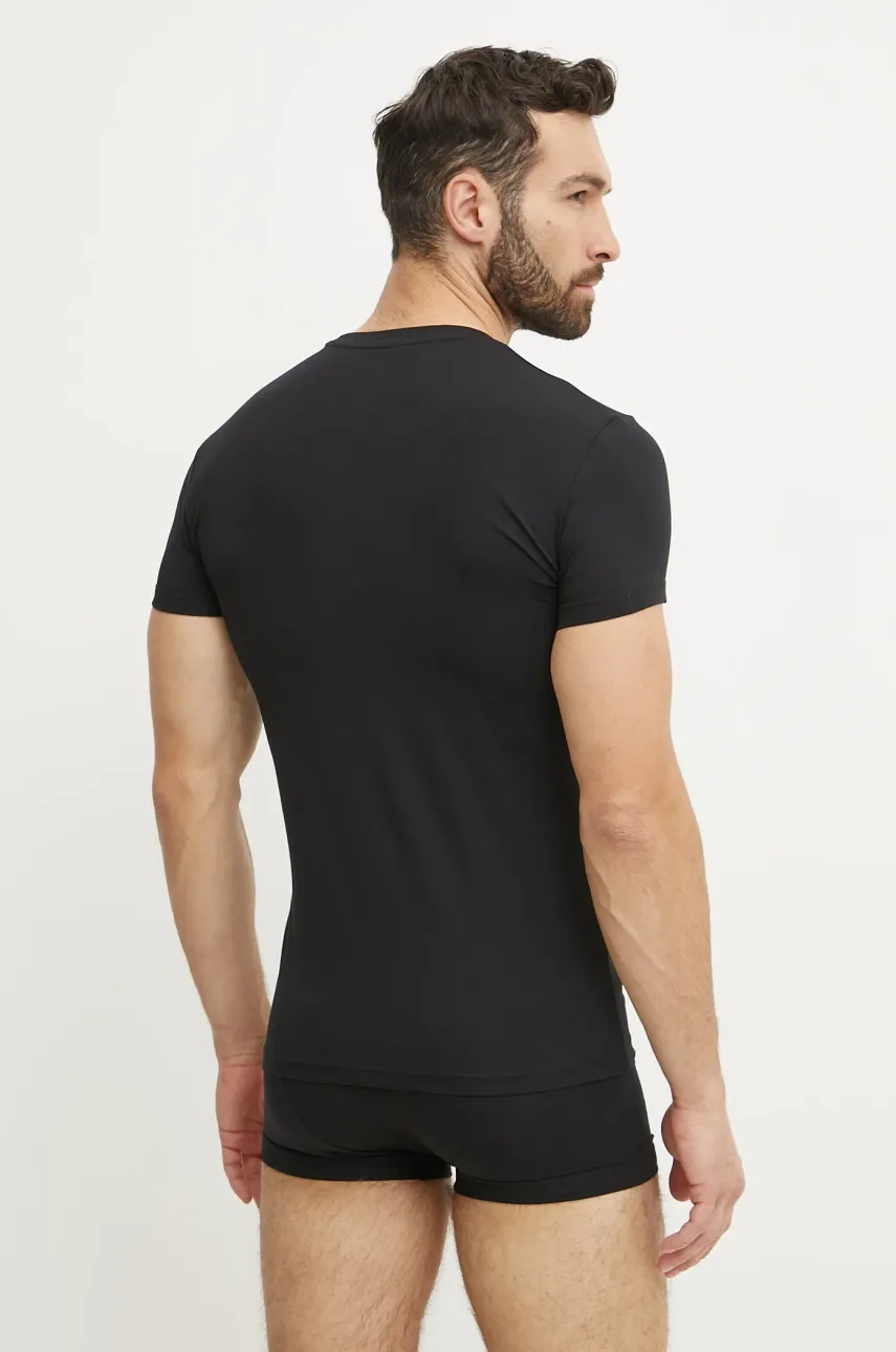 Пижама Emporio Armani Underwear мужская цвет чёрный с принтом EM000398 AF10772 Пижама Emporio Armani Underwear мужская цвет чёрный с принтом EM000398 AF10772