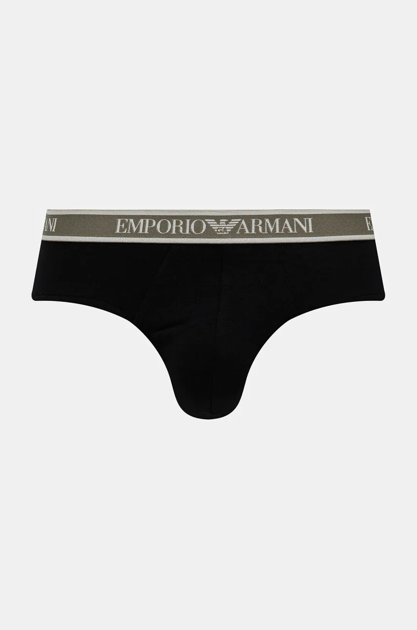 Слипы Emporio Armani Underwear 3 шт мужские цвет чёрный EM000369 AF10779 Слипы Emporio Armani Underwear 3 шт мужские цвет чёрный EM000369 AF10779
