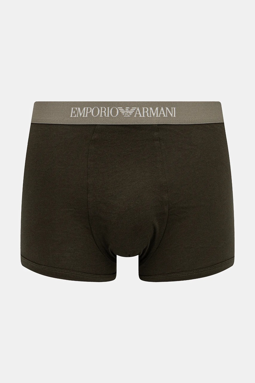 Боксеры Emporio Armani Underwear 3 шт цвет зелёный EM000260 AF10800