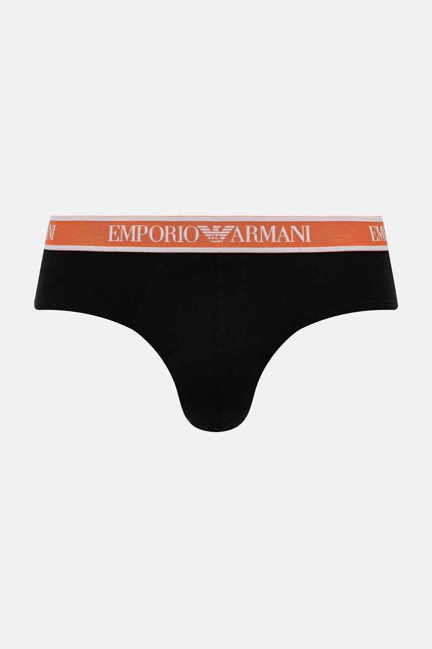 Слипы Emporio Armani Underwear 3 шт цвет чёрный EM000258 AF10779 Слипы Emporio Armani Underwear 3 шт цвет чёрный EM000258 AF10779