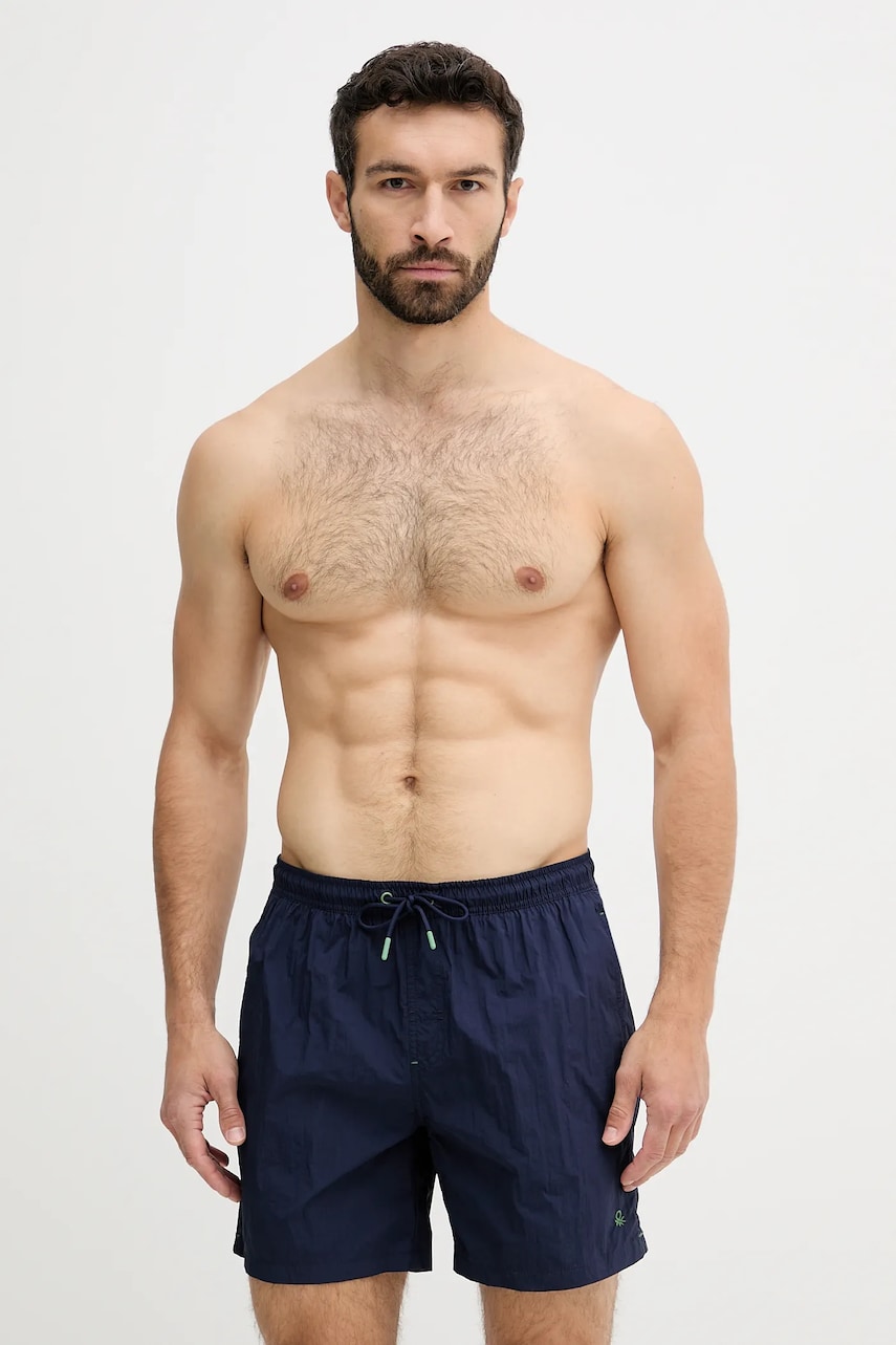 United Colors of Benetton pantaloni scurți de baie culoarea bleumarin, 5YLF6X00V