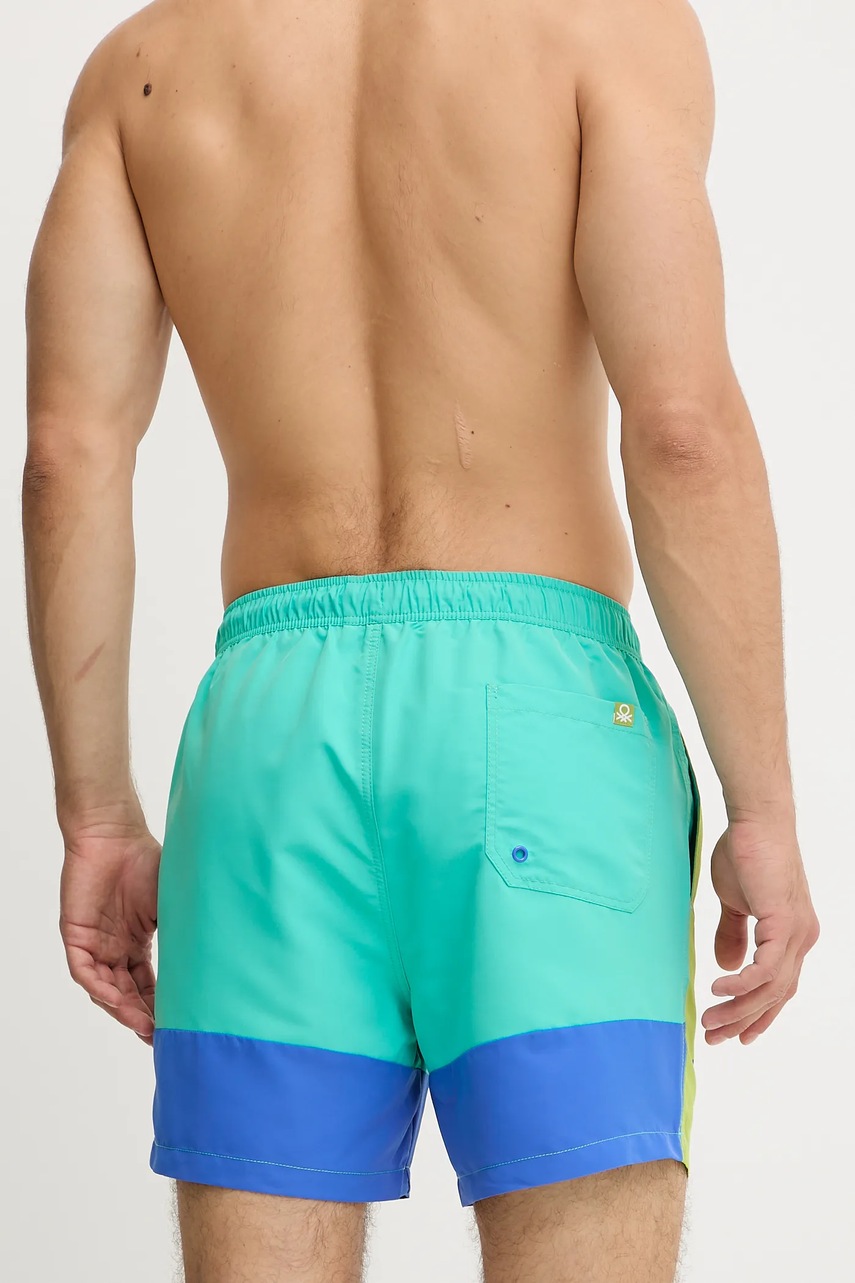 Купальные шорты United Colors of Benetton цвет бирюзовый 5JD06X00U