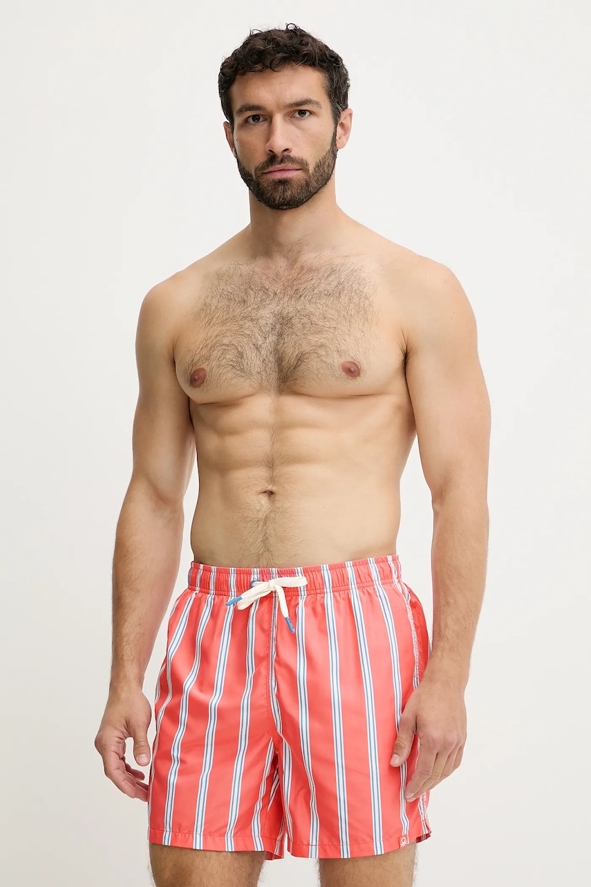 United Colors of Benetton pantaloni scurți de baie culoarea portocaliu, 5S486X00W