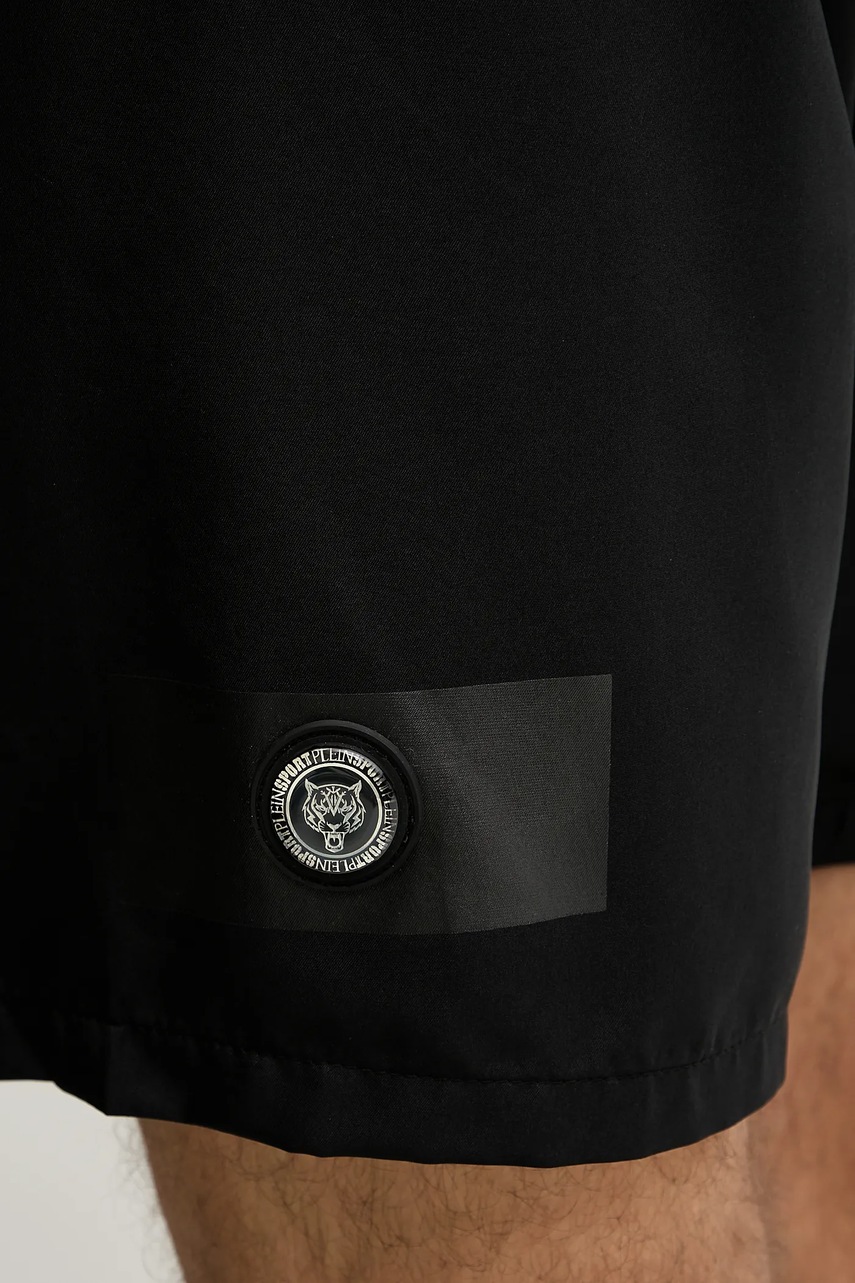 Μαγιό PLEIN SPORT χρώμα: μαύρο, PS25MBL02 φωτογραφία