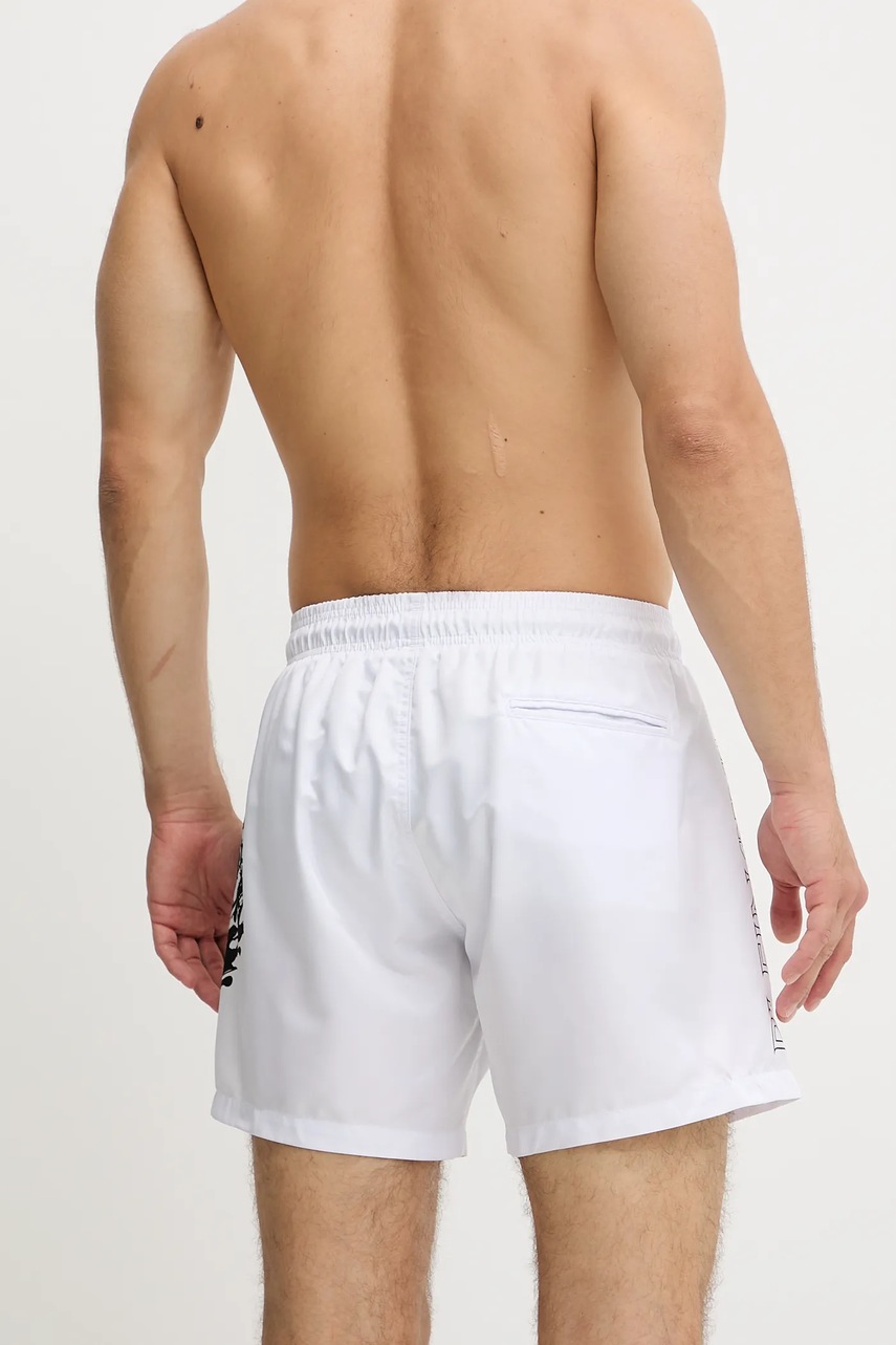 Купальные шорты PLEIN SPORT цвет белый PS25MBM06 Купальные шорты PLEIN SPORT цвет белый PS25MBM06
