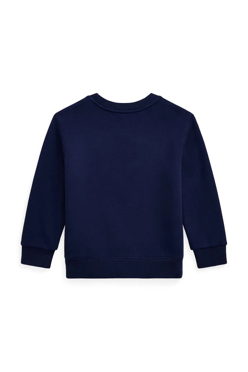 Детская кофта Polo Ralph Lauren цвет синий с принтом 322975028001 Детская кофта Polo Ralph Lauren цвет синий с принтом 322975028001