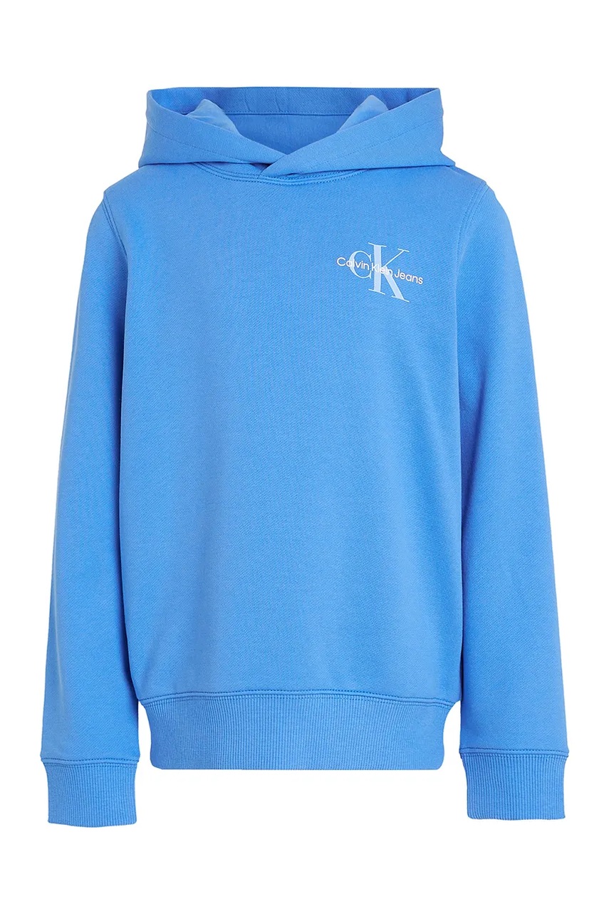 Детская хлопковая кофта Calvin Klein Jeans 0 с капюшоном с принтом IU0IU00266 Детская хлопковая кофта Calvin Klein Jeans 0 с капюшоном с принтом IU0IU00266