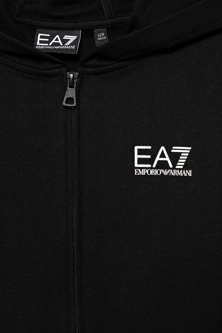 Dětská bavlněná mikina EA7 Emporio Armani (obrázek 3)