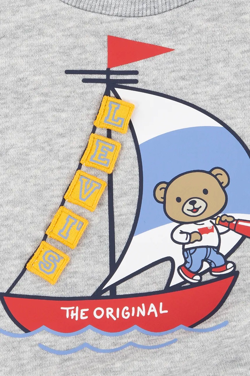 Kojenecká mikina Levi's LEVIS SAILING 3D CREW (obrázek 4)
