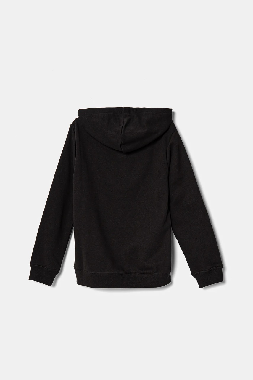 Дитяча кофта Puma ESS No. 1 Logo Hoodie TR колір чорний з капюшоном з принтом 684909
