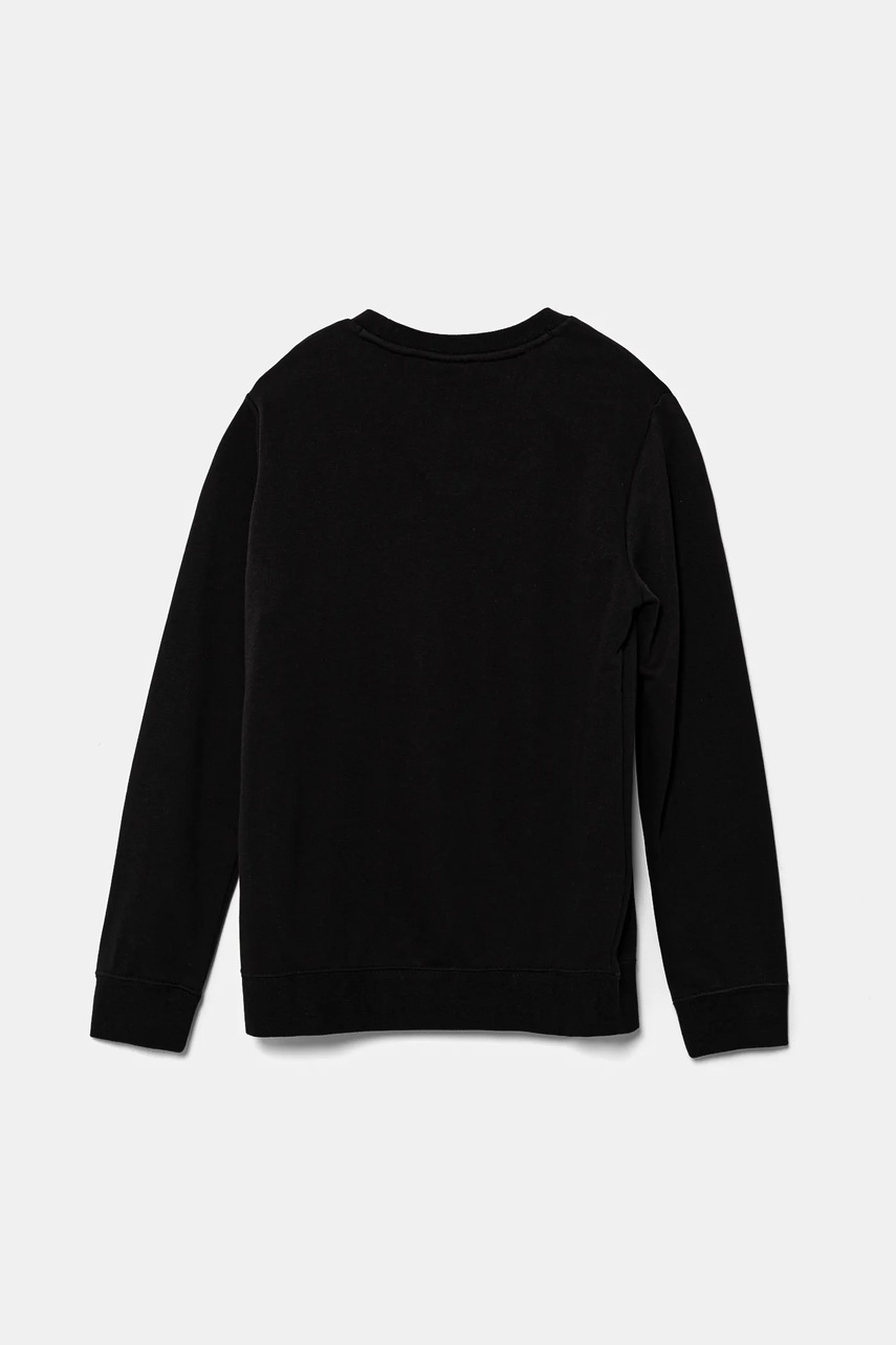 Дитяча кофта Puma ESS No. 1 Logo Crew TR колір чорний з принтом 684910