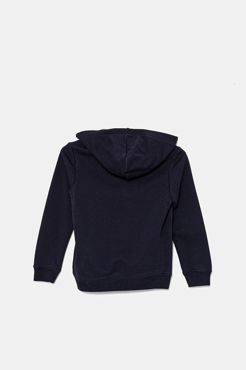 Детская хлопковая кофта Puma CLASS Hoodie TR цвет синий с капюшоном с принтом 685798 Детская хлопковая кофта Puma CLASS Hoodie TR цвет синий с капюшоном с принтом 685798