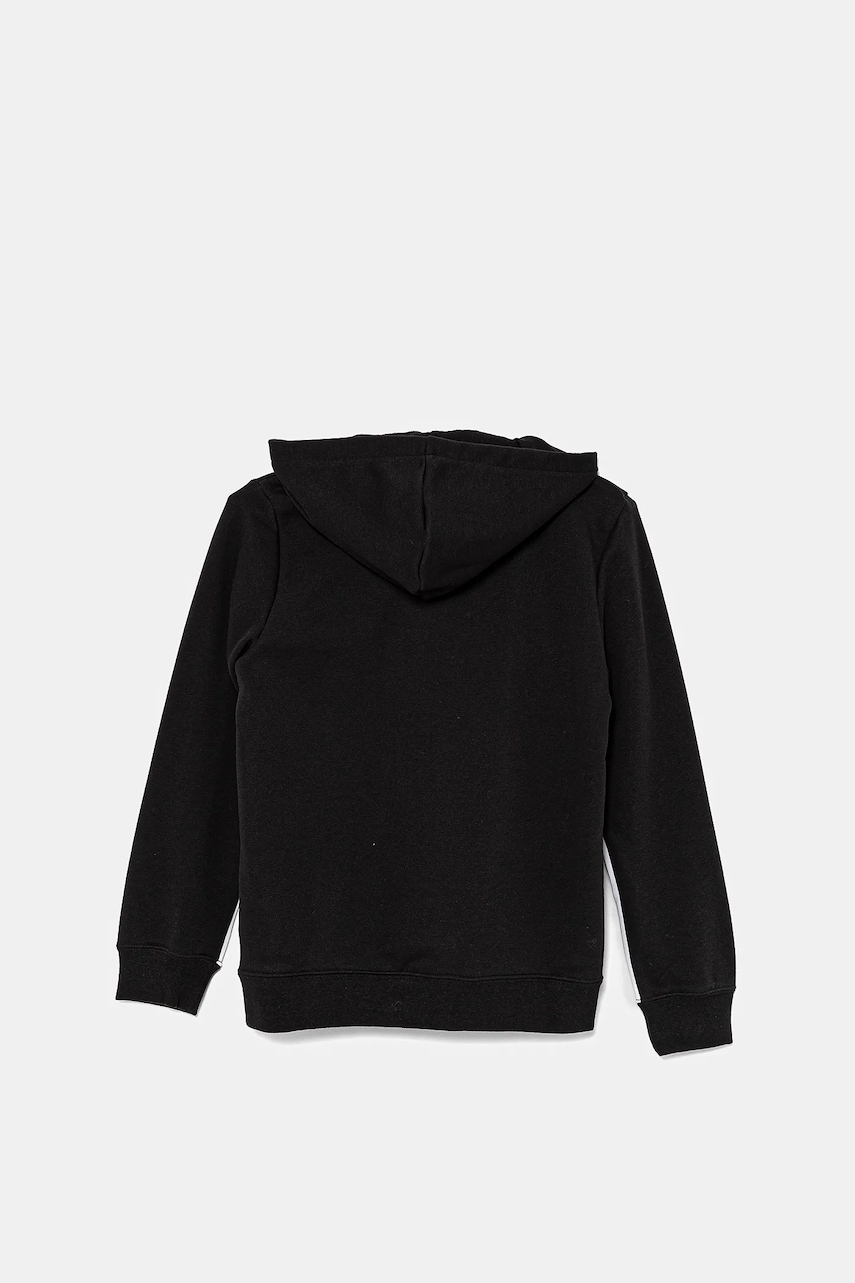 Детская кофта Puma ESS BLOCK Hoodie TR цвет чёрный с капюшоном с принтом 685819 Детская кофта Puma ESS BLOCK Hoodie TR цвет чёрный с капюшоном с принтом 685819