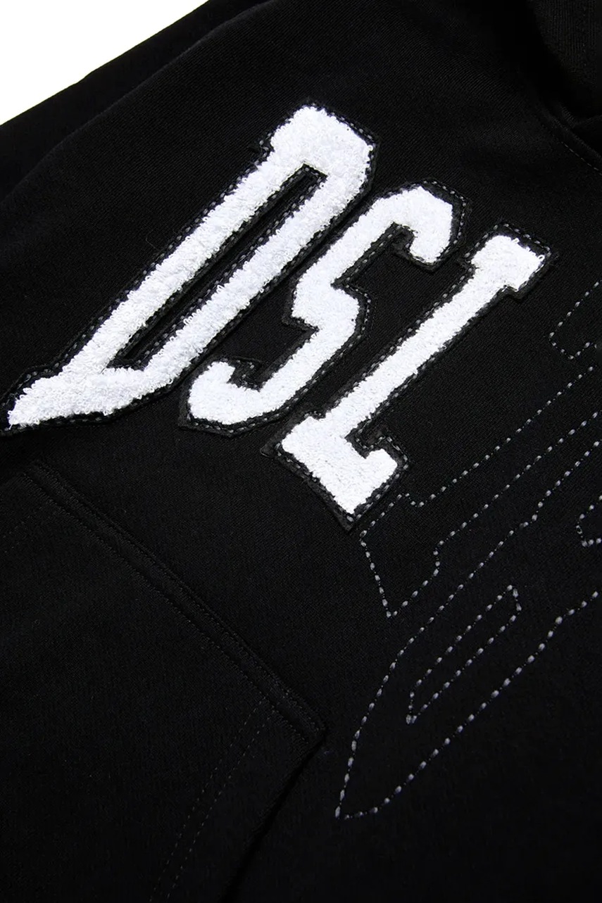 Παιδική βαμβακερή μπλούζα Diesel SBOXTHOOD OVER SWEAT-SHIRT φωτογραφία