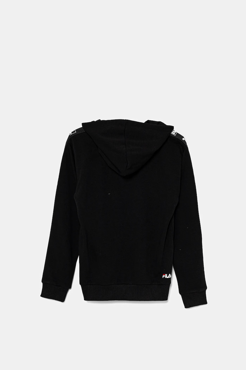 Детская кофта Fila IDSTEDT цвет чёрный с капюшоном узор FAT0675 в Черновцах Детская кофта Fila IDSTEDT цвет чёрный с капюшоном узор FAT0675 в Черновцах