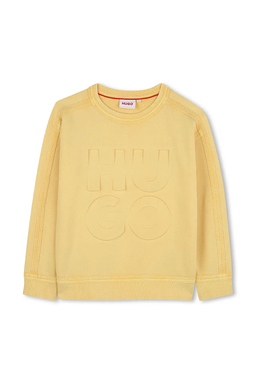 Детская кофта HUGO цвет жёлтый с аппликацией G00353 в Ивано-Франковске Детская кофта HUGO цвет жёлтый с аппликацией G00353 в Ивано-Франковске