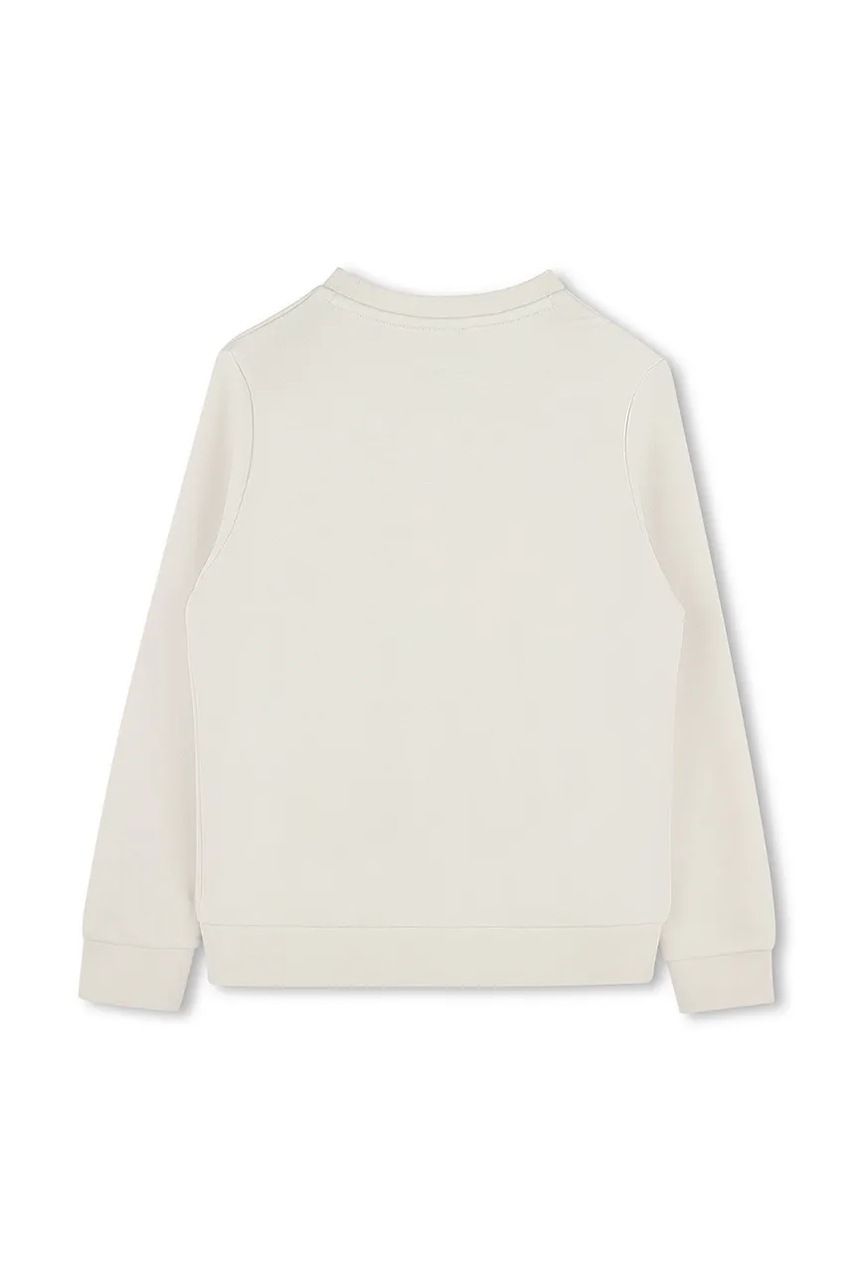 Детская кофта BOSS цвет бежевый с принтом J52022