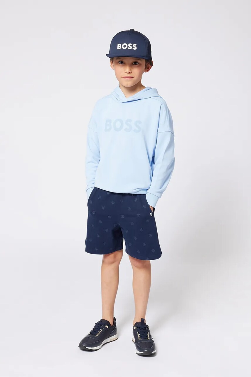 BOSS bluza copii cu imprimeu, J52028
