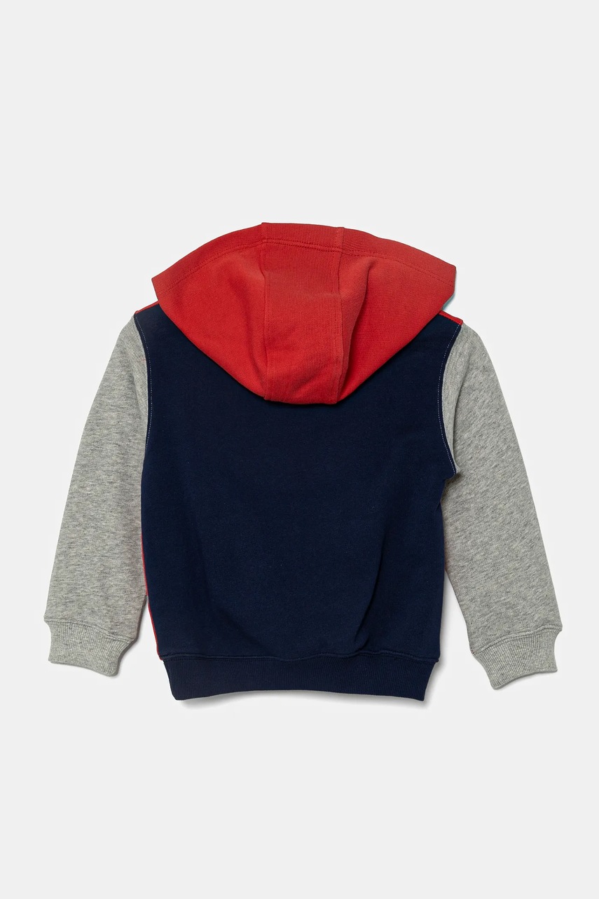 Детская хлопковая кофта United Colors of Benetton с капюшоном с принтом 3J68G2011 Детская хлопковая кофта United Colors of Benetton с капюшоном с принтом 3J68G2011