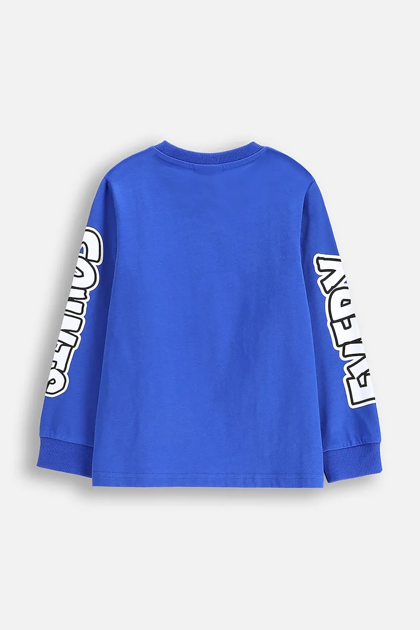 Детская хлопковая кофта Coccodrillo с принтом MONOCHROME BOY KIDS