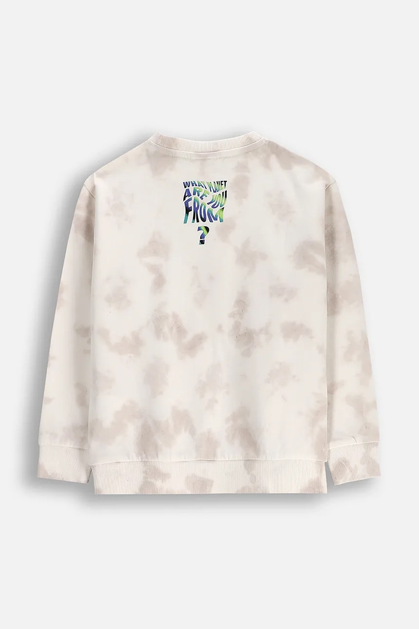Кофта Coccodrillo цвет бежевый  COSMIC RAVE BOY KIDS