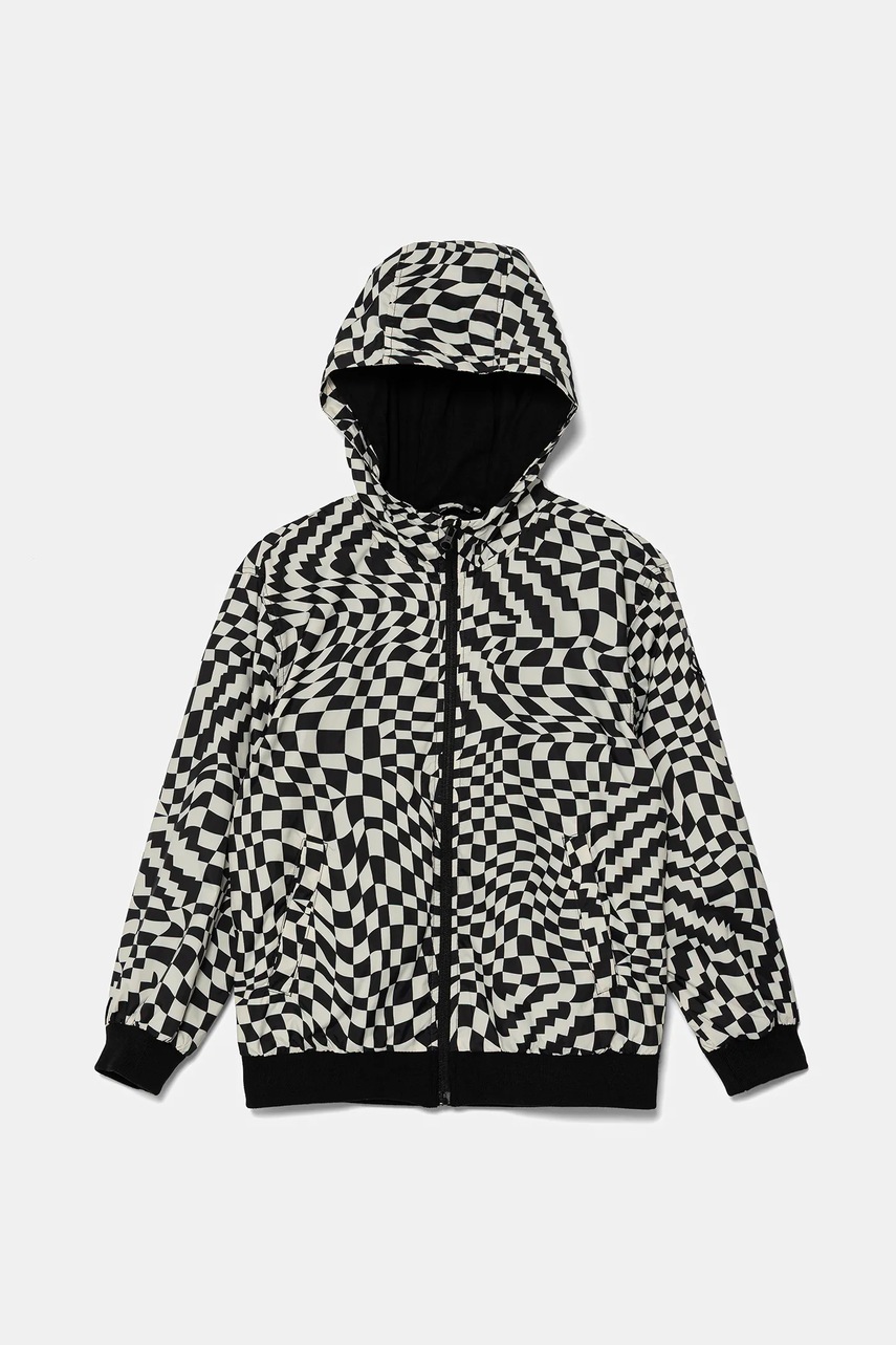United Colors of Benetton geaca copii culoarea negru, 22YHCN06A