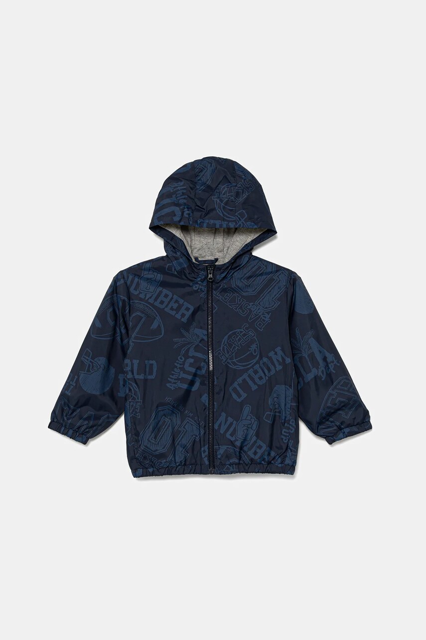 United Colors of Benetton geaca copii culoarea bleumarin, 2OKMGN03P